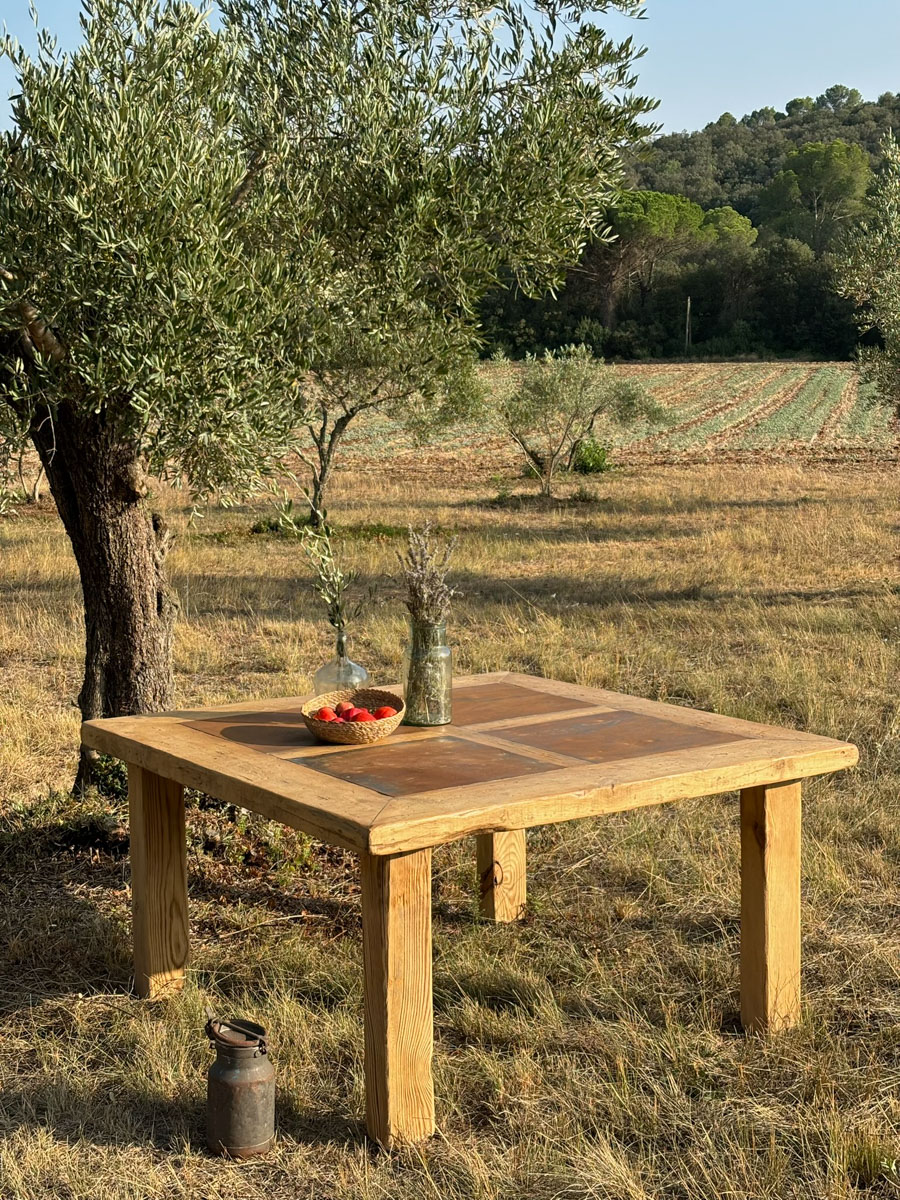 Mesa Placas de Hierro